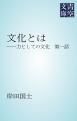 『文化とは』の表紙