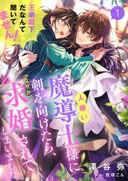 『人嫌い魔導士様に剣を向けたら、(なぜか)求婚されてしまいました 王弟殿下だなんて聞いてません!』の表紙