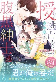 『〈極上α × 令嬢Ωシリーズ〉授かって逃亡した元令嬢ですが、腹黒紳士が逃がしてくれません』の表紙