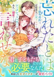 『〈内緒の双子ベビー×記憶喪失シリーズ〉一途な脳外科医は、記憶喪失の双子ママとシークレットベビーを永久に溺愛する～忘れたとは言わせない～』の表紙