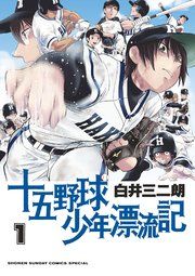 『十五野球少年漂流記』の表紙