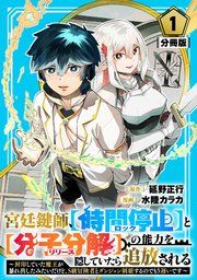 『宮廷鍵師、【時間停止（ロック）】と【分子分解（リリース）】の能力を隠していたら追放される～封印していた魔王が暴れ出したみたいだけど、S級冒険者とダンジョン制覇するのでもう遅いです～【分冊版】』の表紙
