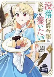 『没落伯爵令嬢は家族を養いたい@COMIC』の表紙