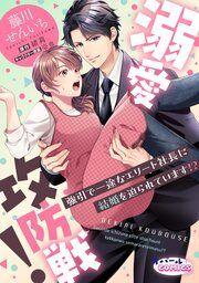『溺愛攻防戦! 強引で一途なエリート社長に結婚を迫られています!?』の表紙