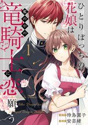 『ひとりぼっちの花娘は檻の中の竜騎士に恋願う THE COMIC』の表紙
