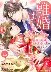 『【バラ売り】comic Berry’s離婚からはじめましょうー極上社長はお見合い妻を逃さないー』の表紙